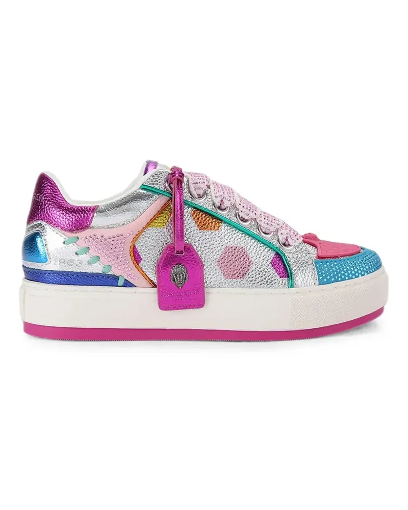 Kurt Geiger Sneakers mit Kristallen - Silber Silber