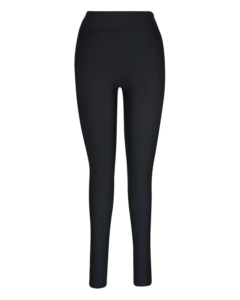 Dorothee Schumacher side-ruched leggings - Schwarz Schwarz
