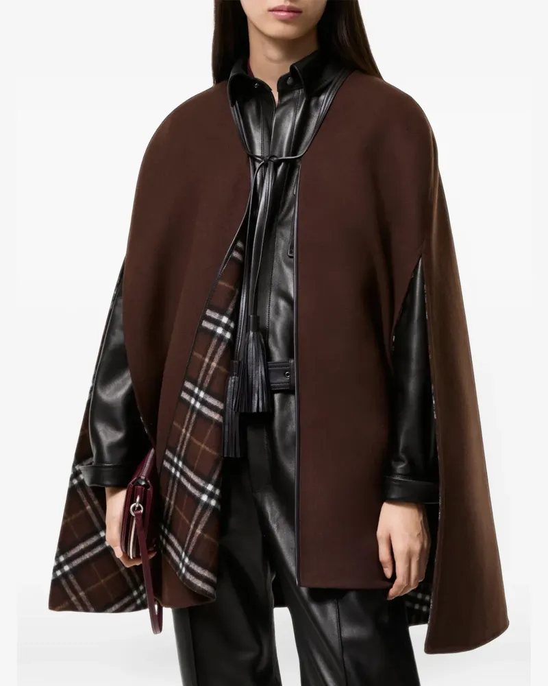 Burberry wool Eden cape - Braun Braun