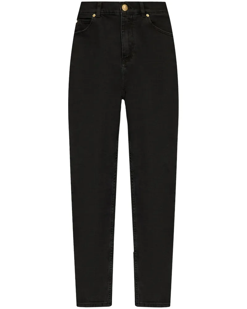 Balmain Tapered-Jeans - Schwarz Schwarz