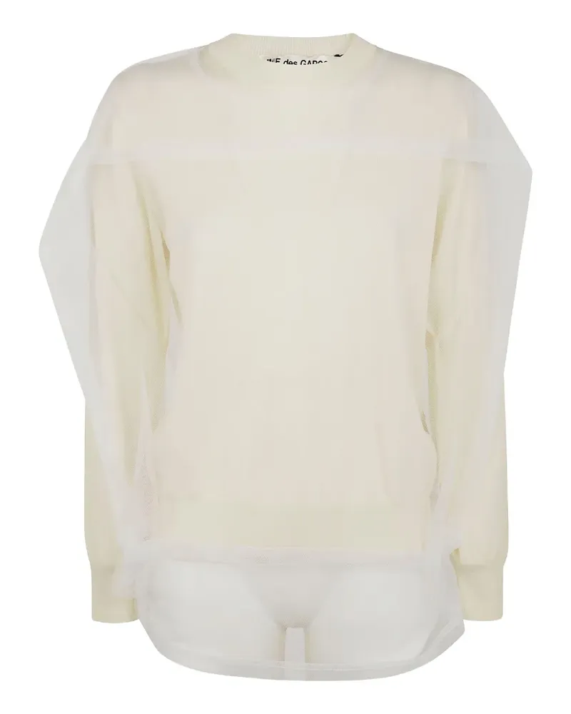 Comme des Garçons Klassischer Pullover - Nude Nude