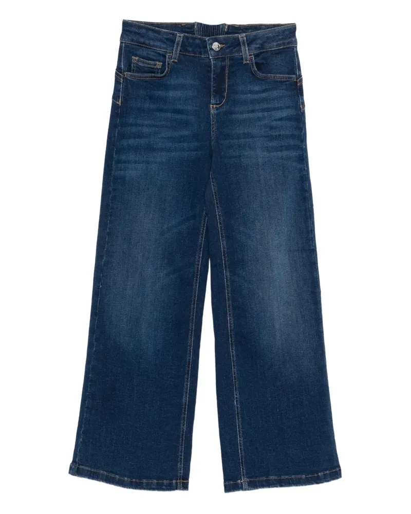 Liu Jo Jeans mit Knopfverschluss - Blau Blau