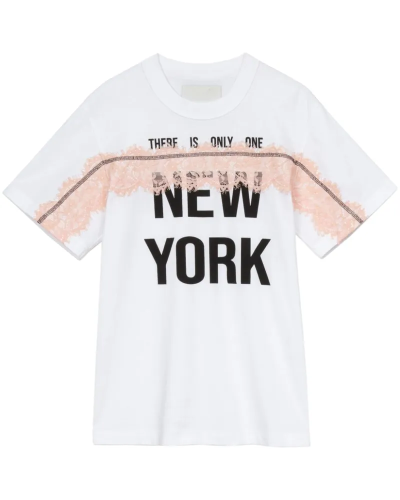 3.1 phillip lim There Is Only One NY T-Shirt Weiß