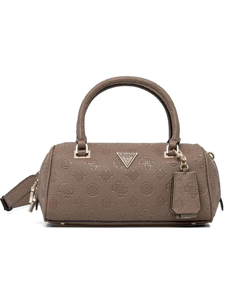 Guess Cresidia logo-debossed tote bag - Braun Braun