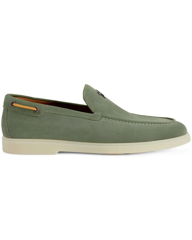 Giuseppe Zanotti The Maui Loafer aus Wildleder - Grün Grün