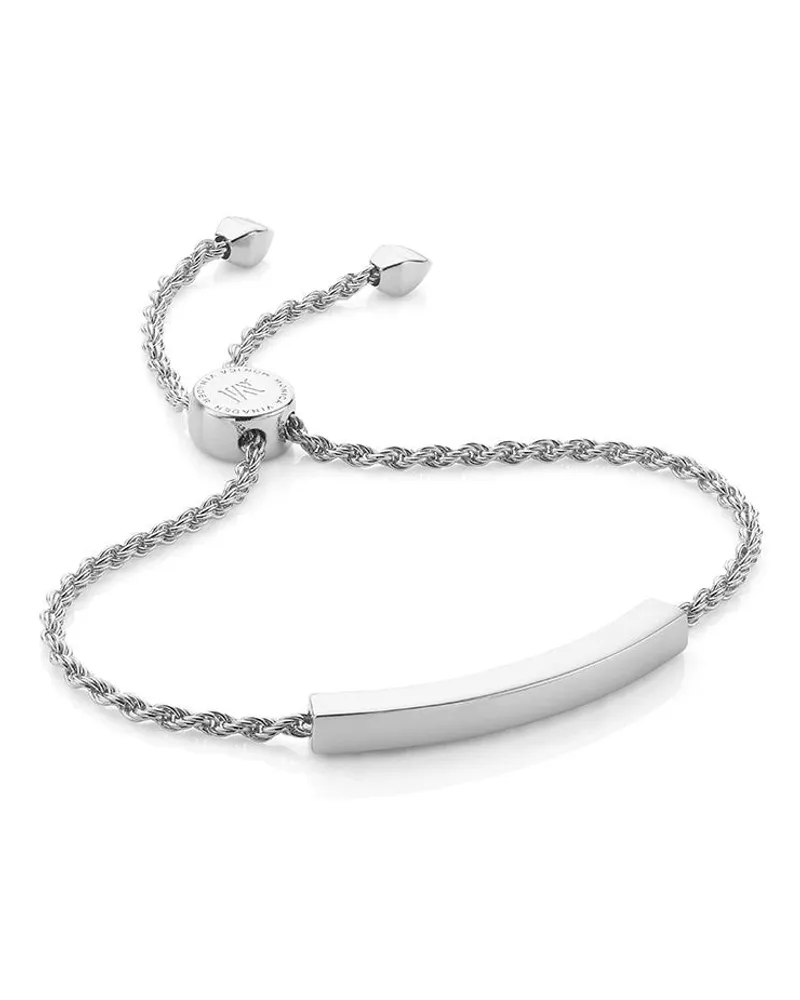 Monica Vinader Linear' Kettenarmband Silber