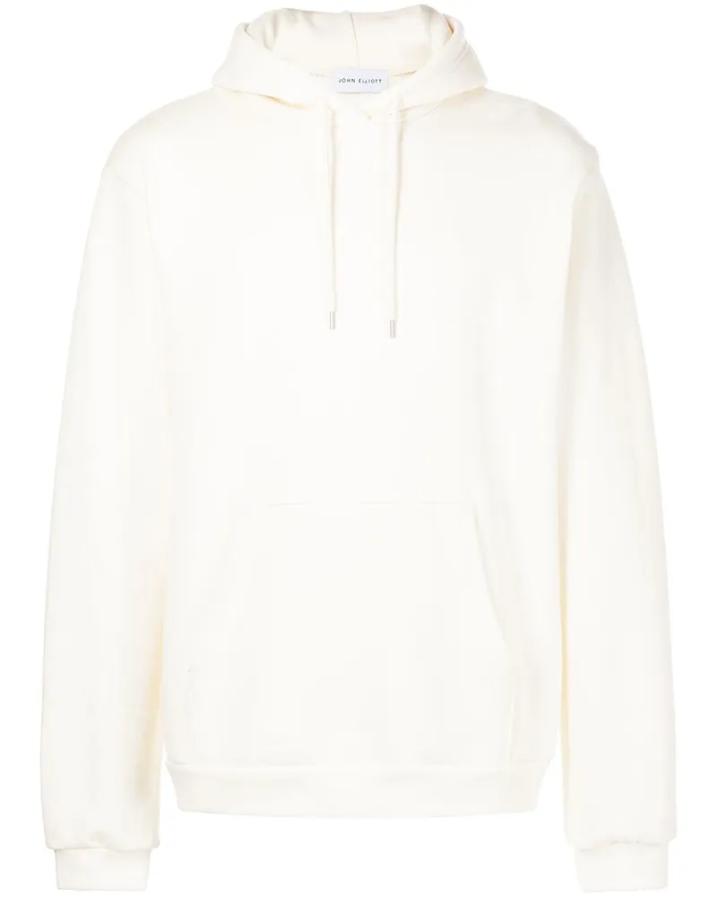 John Elliott + Co Klassischer Hoodie Weiß