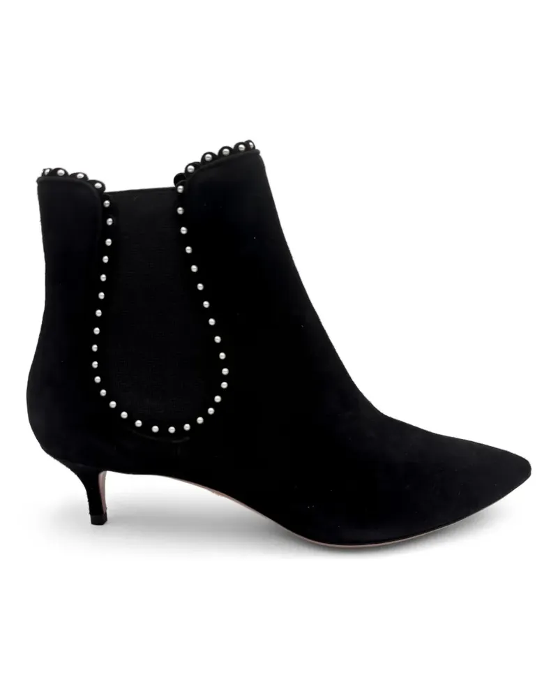 Aquazzura Jicky Stiefeletten - Schwarz Schwarz