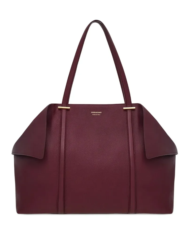Ferragamo Große Tote Bag mit Umschlag - Rot Rot