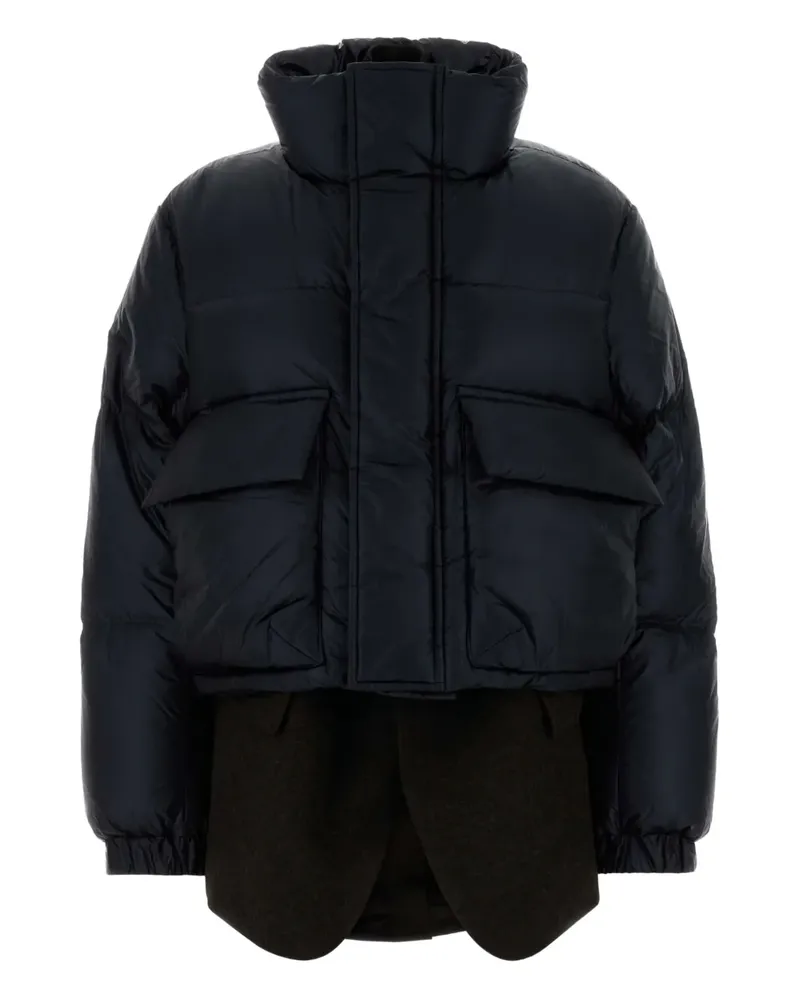Sacai nylon down jacket - Schwarz Schwarz