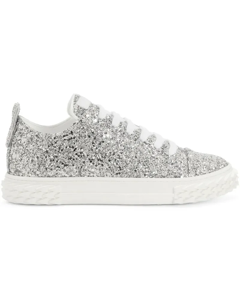 Giuseppe Zanotti Ecoblabber Sneakers im Glitter-Look - Grau Grau
