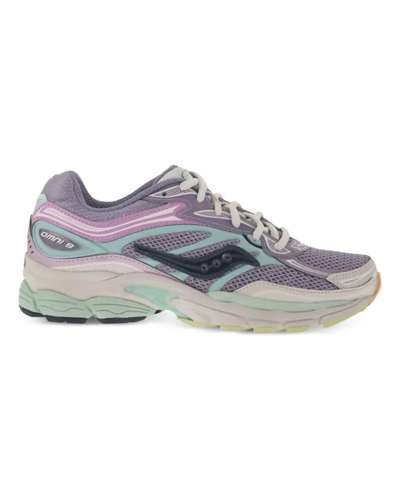 Saucony Progrid Omni 9 Sneakers mit Mesh - Violett Violett