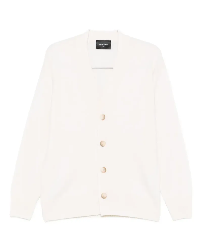 Gran Sasso V-neck cardigan - Weiß Weiß