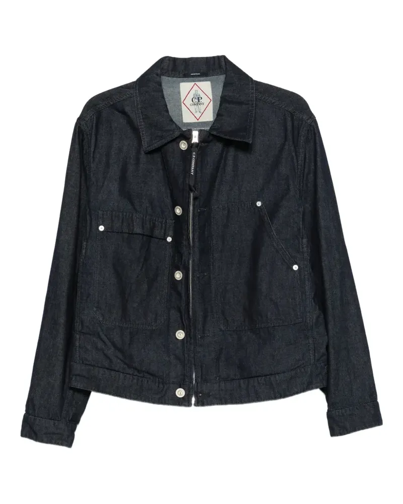 C.P. Company button-up jacket - Blau Blau