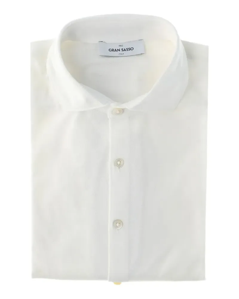 Gran Sasso buttoned cotton shirt - Nude Nude