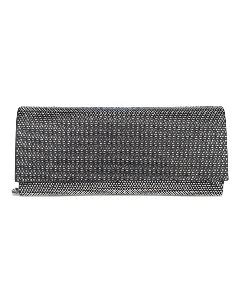 GEDEBE Clutch mit Kristallverzierung - Silber Silber