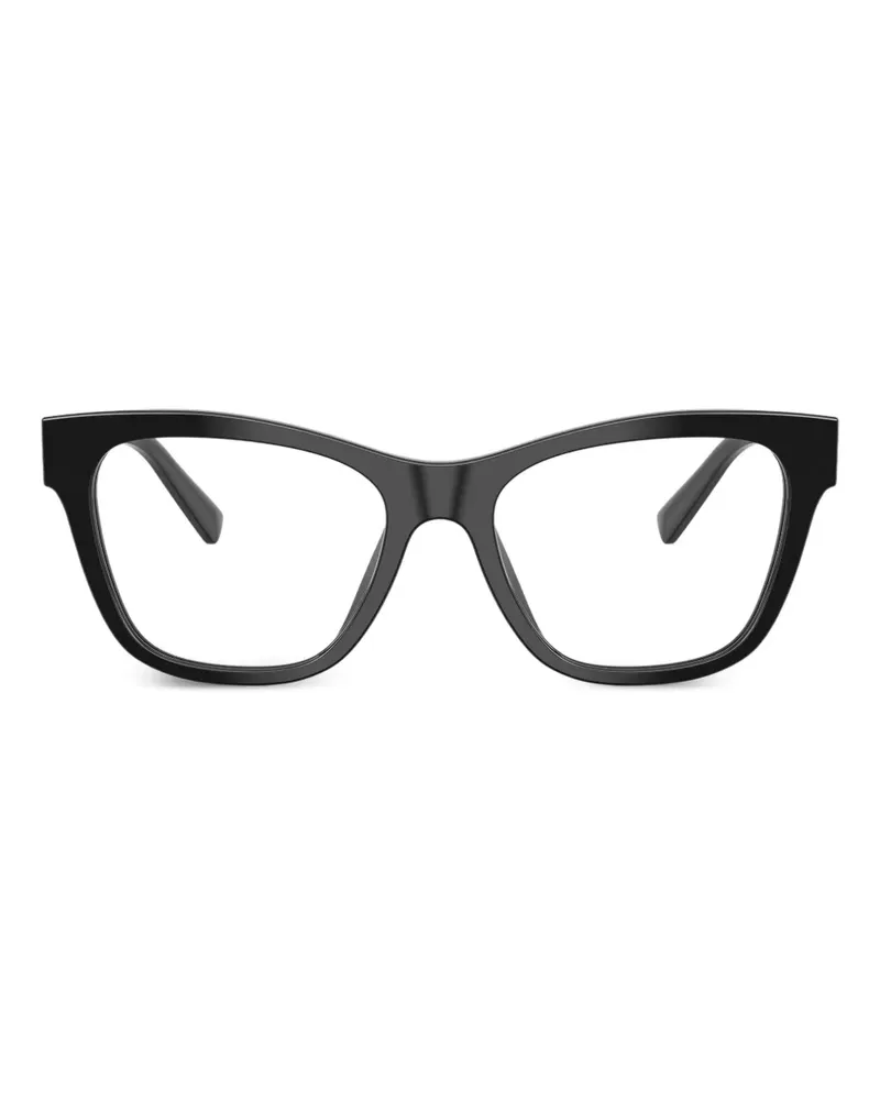 Dolce & Gabbana Brille mit geometrischem Gestell - Schwarz Schwarz