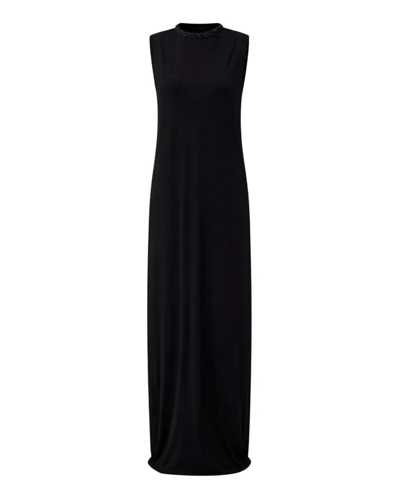 Elisabetta Franchi sleeveless maxi dress - Schwarz Schwarz