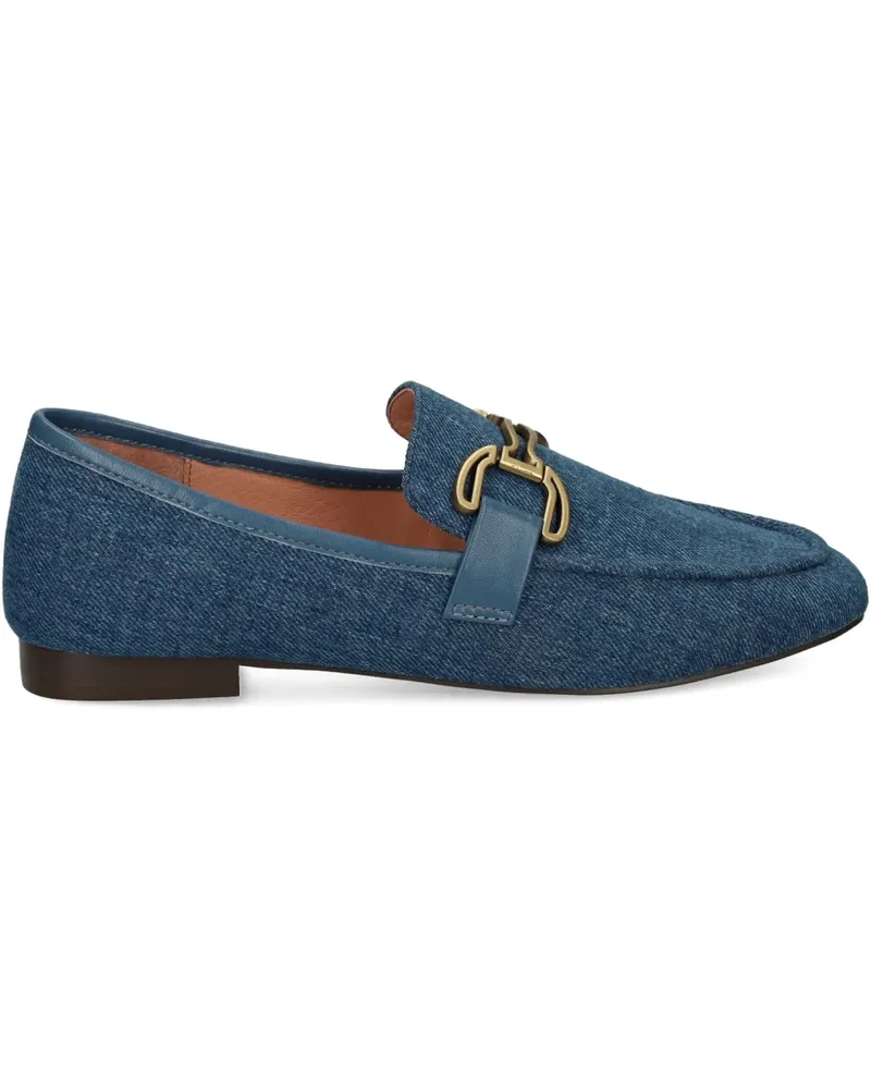 Bibi Lou Jeans-Loafer mit Kettendetail - Blau Blau