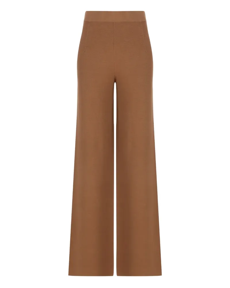 Max Mara elastic-waistband trousers - Braun Braun