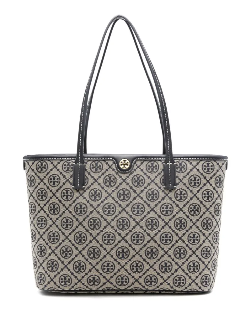 Tory Burch Kleine T Monogram Tote Bag - Nude Nude
