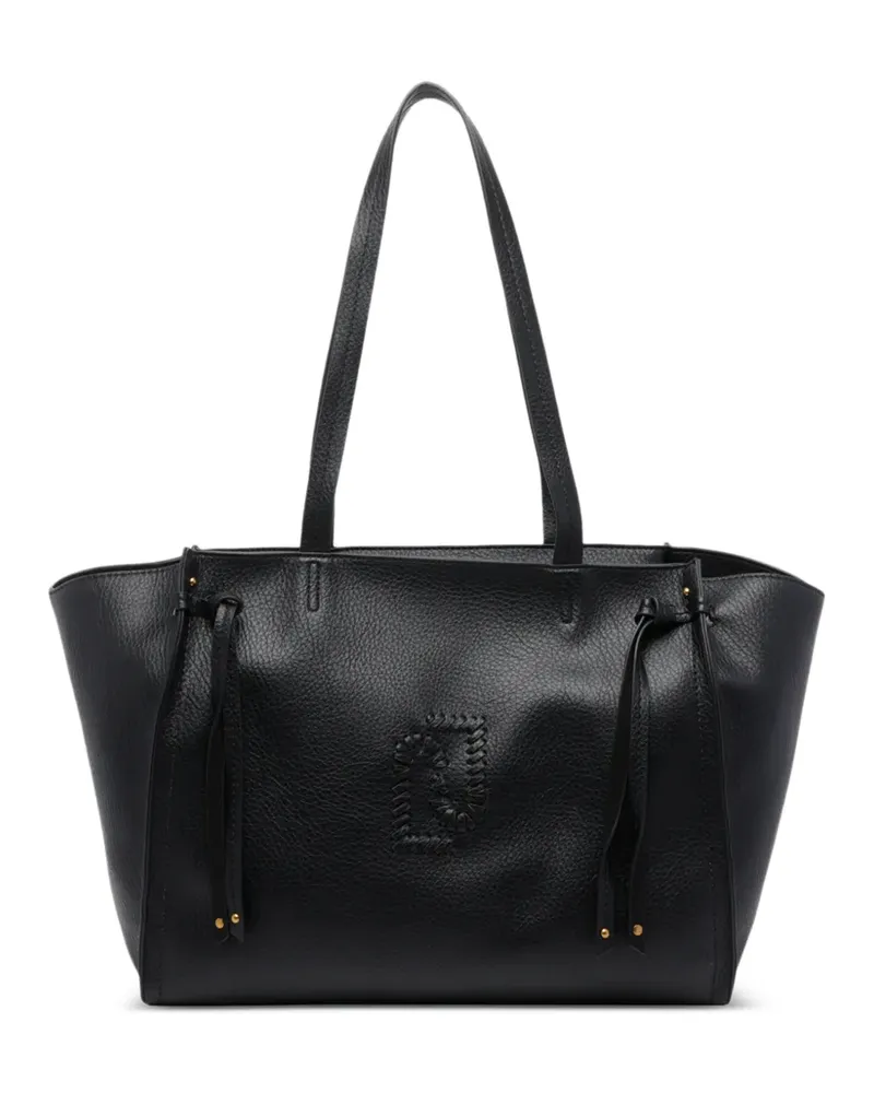 Liu Jo large logo-detail tote bag - Schwarz Schwarz