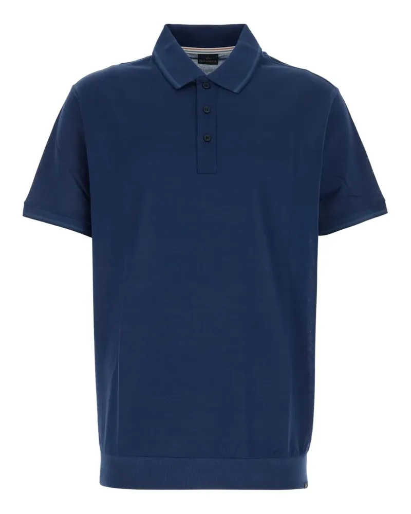 Paul & Shark Poloshirt mit kurzen Ärmeln - Blau Blau
