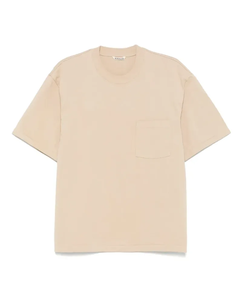 AURALEE Klassisches T-Shirt - Nude Nude