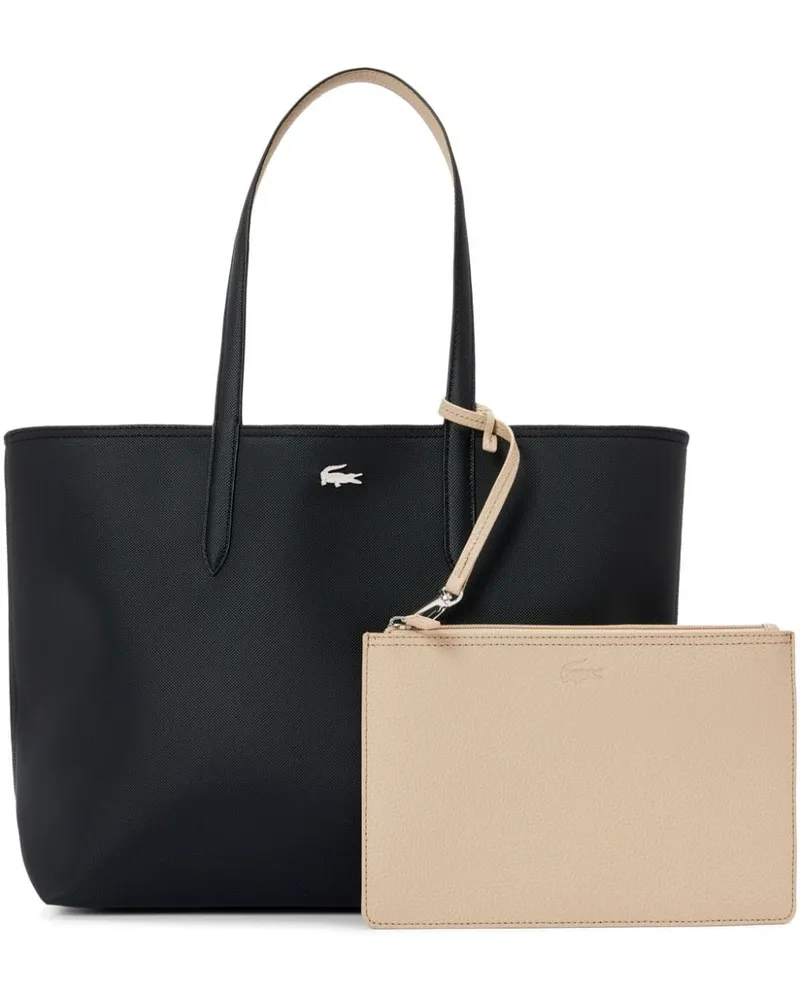 Lacoste Anna Tote Bag - Schwarz Schwarz