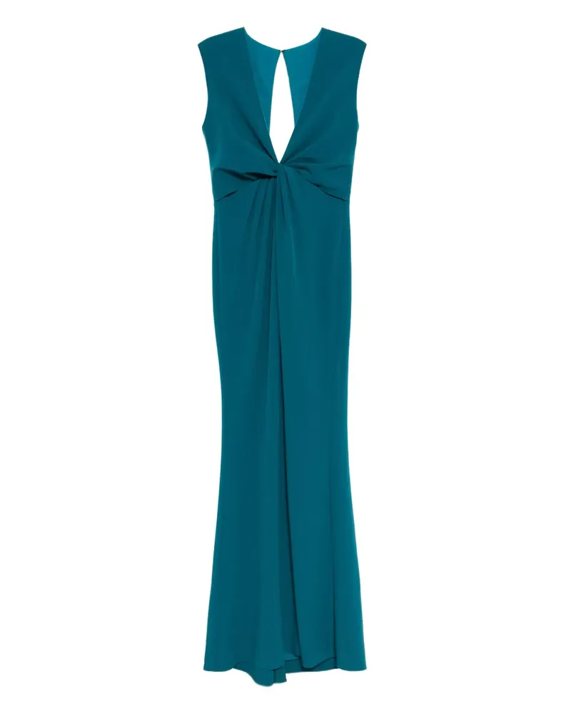 Amsale Drapiertes Kleid - Blau Blau