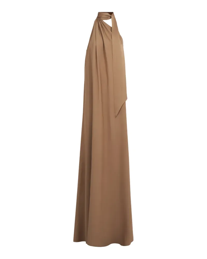 Taller Marmo Astor halterneck maxi dress - Braun Braun