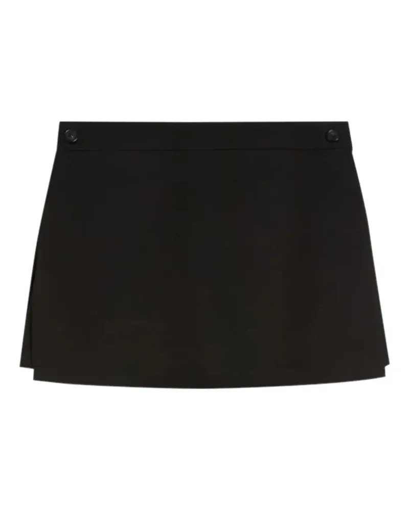 SPORTMAX Geknöpfte Shorts - Schwarz Schwarz