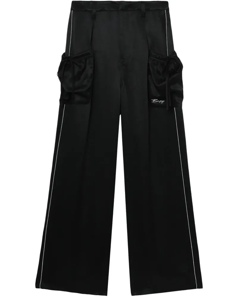 BAPE Jogginghose mit Logo-Stickerei - Schwarz Schwarz