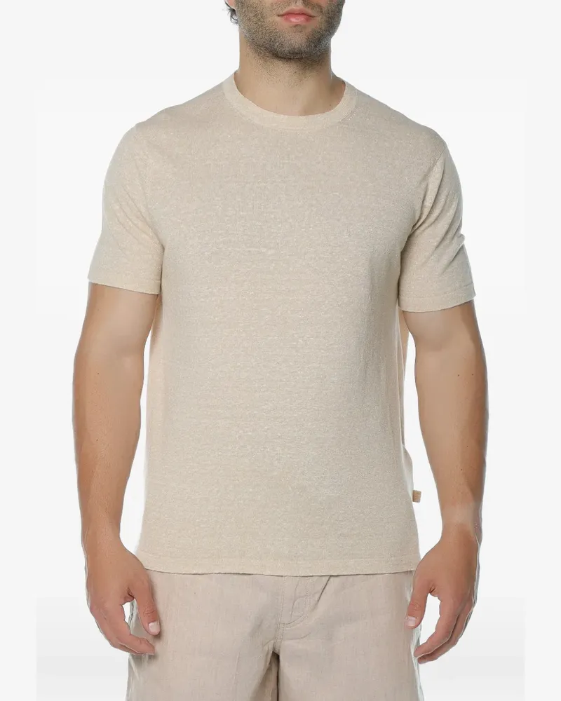 Michael Kors mouline jersey T-shirt - Nude Nude