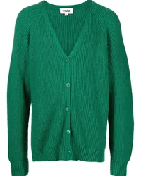 YMC Gerippter Kurt Cardigan Grün