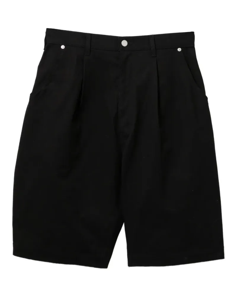 Comme des Garçons Shorts aus Canvas - Schwarz Schwarz