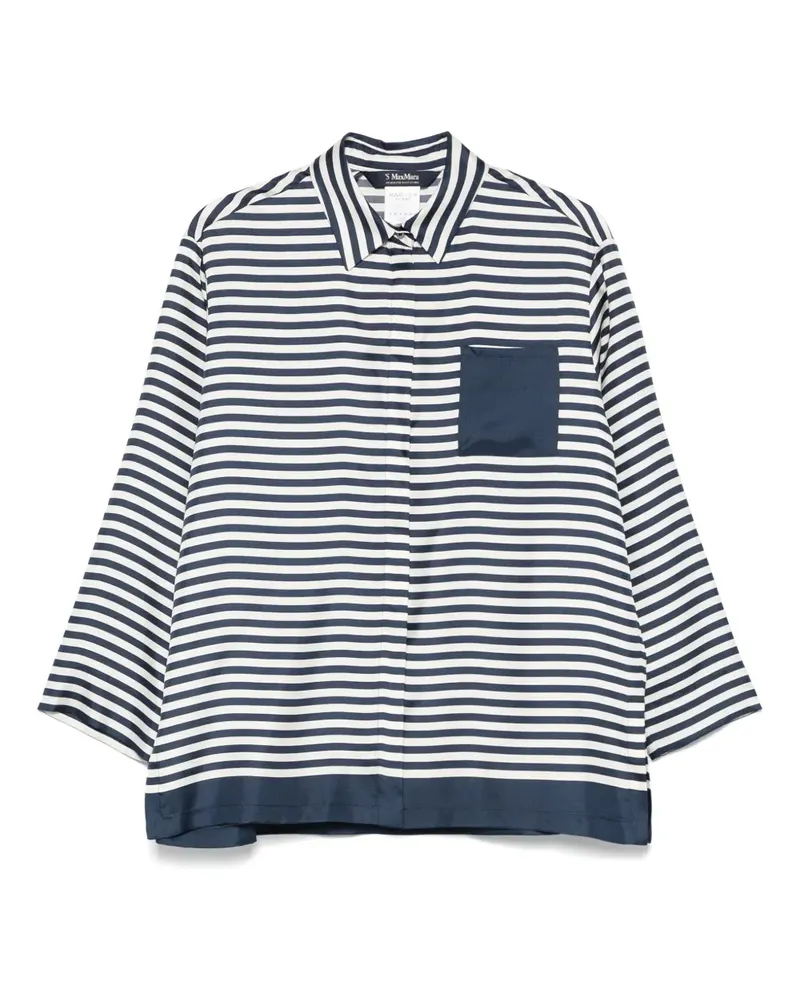 Max Mara Maya Hemd - Blau Blau
