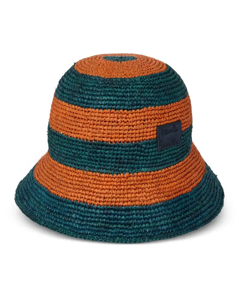 Paul Smith Gestreifter Fischerhut - Orange Orange