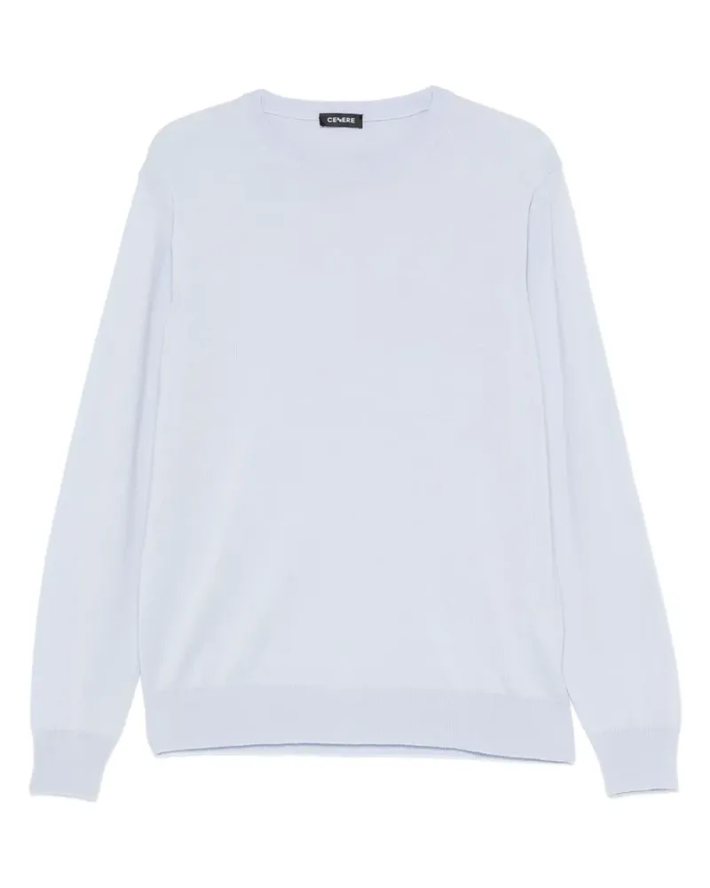 CENERE GB Pullover mit Rundhalsausschnitt - Blau Blau
