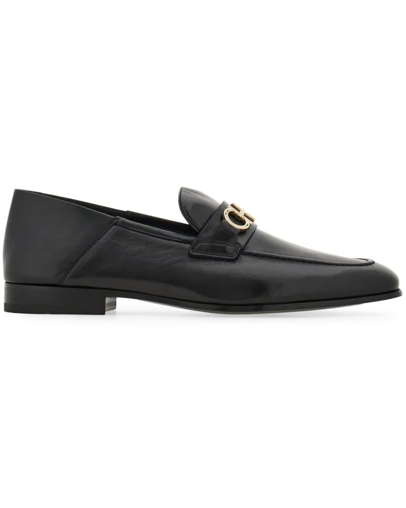 Ferragamo Gancini Loafer - Schwarz Schwarz