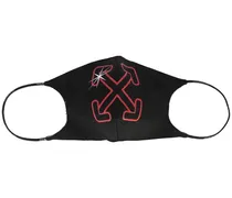 Mundschutz mit Arrows-Print - Schwarz