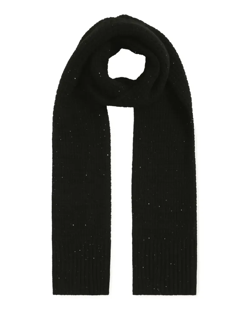 Fabiana Filippi sequin-embellished scarf - Schwarz Schwarz