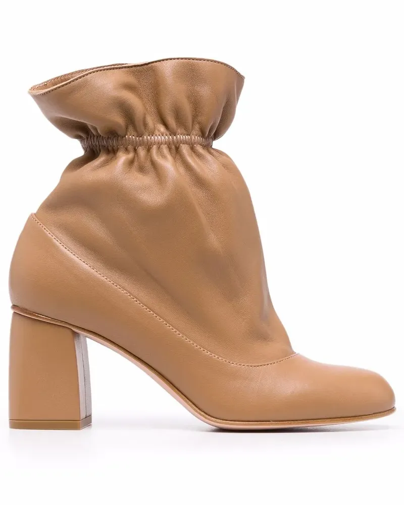 RED Valentino Klassische Stiefeletten, 75mm - Braun Braun