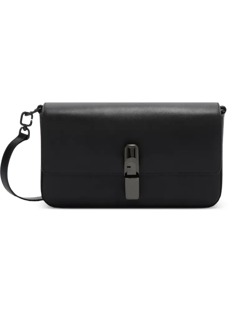 Furla small Iride leather cross body bag - Schwarz Schwarz
