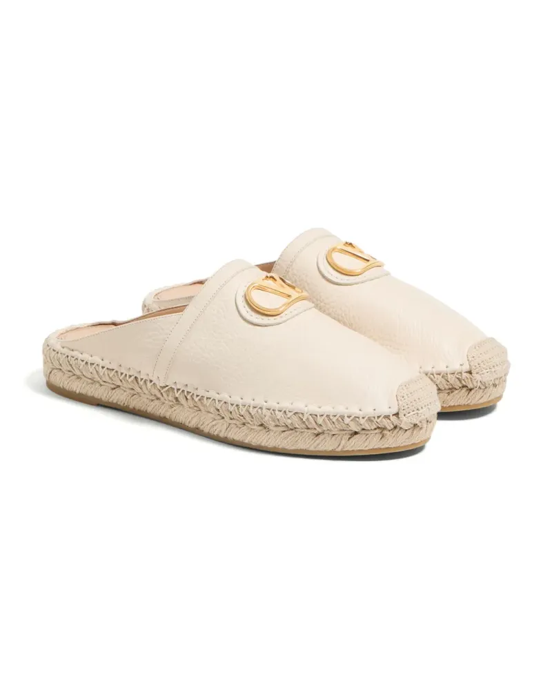 Valentino Garavani VLogo Signature Mules 25mm - Weiß Weiß