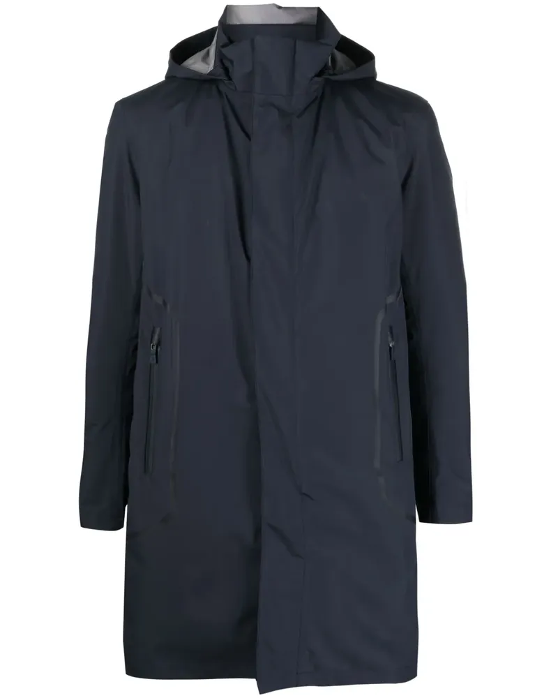 Herno Wendbarer Laminar Mantel - Blau Blau