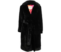 Mantel aus Faux Fur