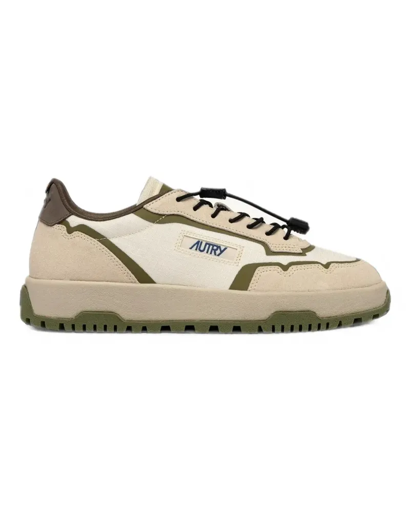 AUTRY Wildpace round-toe low-top sneakers - Nude Nude