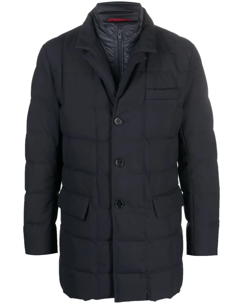 Fay Gesteppte Daunenjacke - Blau Blau