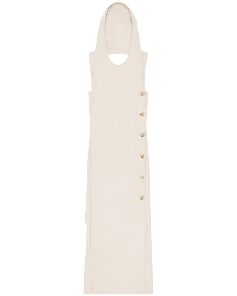 Courrèges Oblique Kleid - Nude Nude